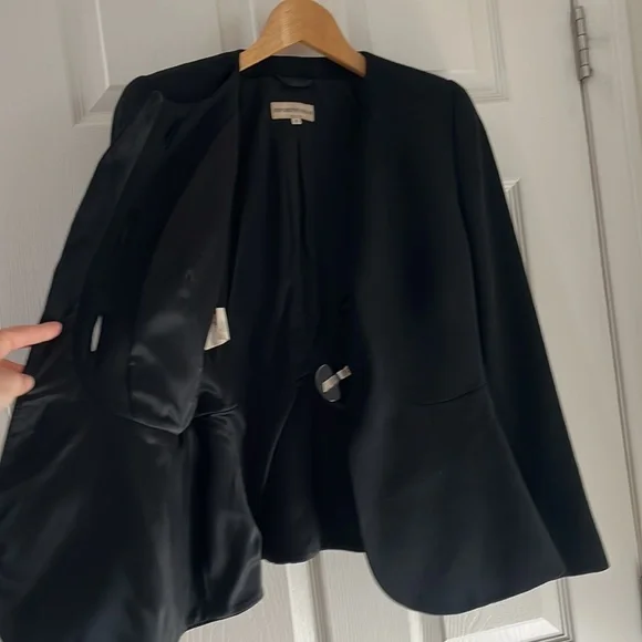 Emporio Armani made in Italy black blazer size 10